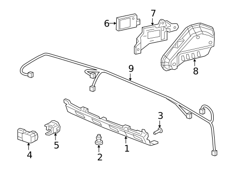Electrical Components for 2024 Honda Passport #0