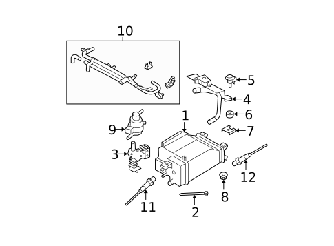 Powertrain Control for 2007 Subaru Forester #1