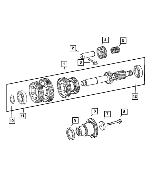 Gear Train for 2007 Dodge Ram 3500 #2