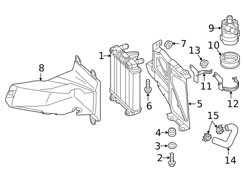Radiator & Components for 2018 Audi A7 Quattro #0