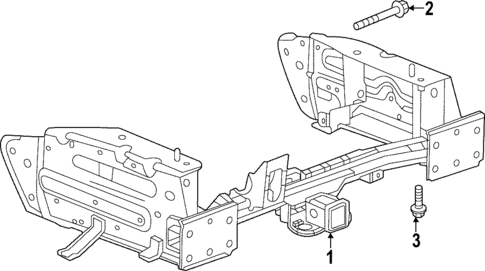 Bumper & Components - Rear for 2023 GMC Hummer EV Pickup #1