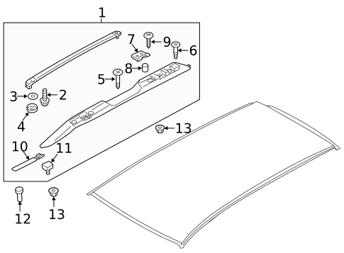 Luggage Carrier for 2017 Subaru Outback #0