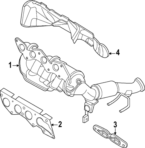 Exhaust Manifold for 2023 Ford Maverick #0