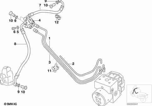 Brake Lines for 2005 BMW-Motorrad F 650 GS #0