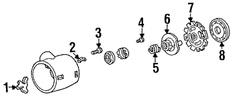 Housing & Components for 1990 Dodge W150 #3
