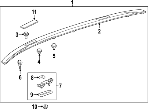 Luggage Carrier for 2019 Toyota RAV4 #0