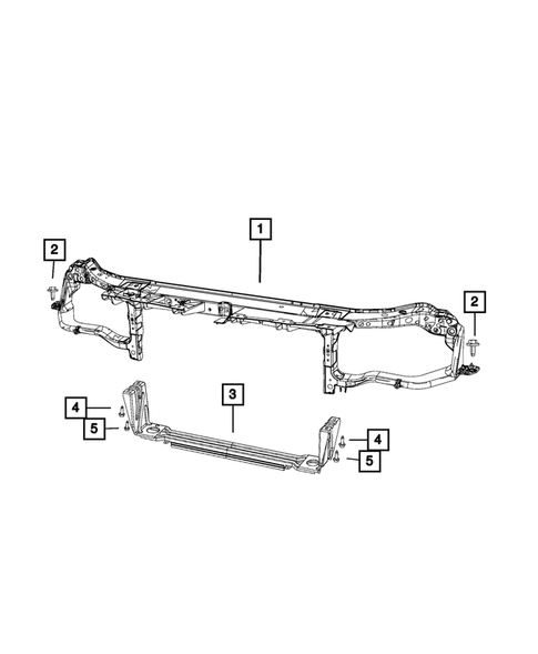 Radiator and Related Parts; Charge Air Cooler for 2016 Chrysler 300 #3
