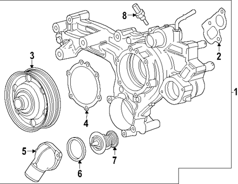 Powertrain Control for 2025 Cadillac Escalade #6