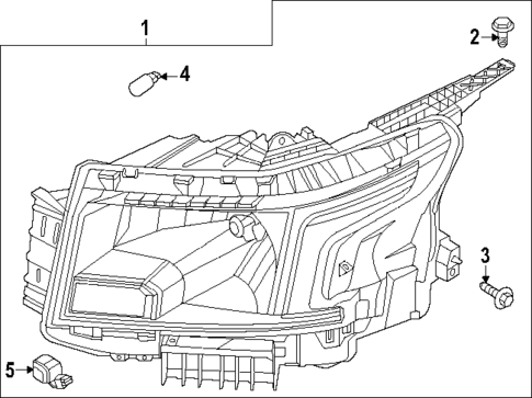Bulbs - Chassis for 2024 Nissan Frontier #0