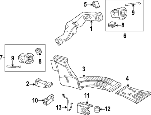 Ducts for 2024 Mercedes-Benz CLE300 #0