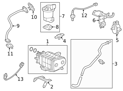 Powertrain Control for 2013 Honda Civic #1