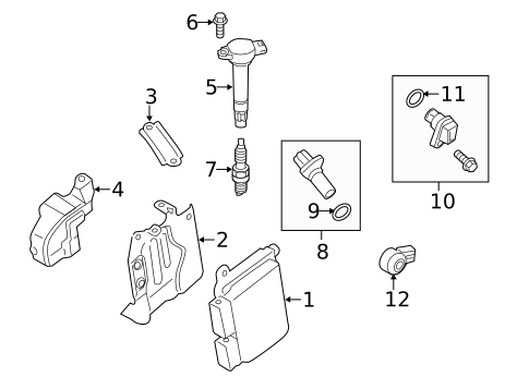 Powertrain Control for 2022 Mitsubishi Outlander Sport #0