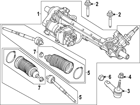 Steering Gear & Linkage for 2024 Ford Mustang #0