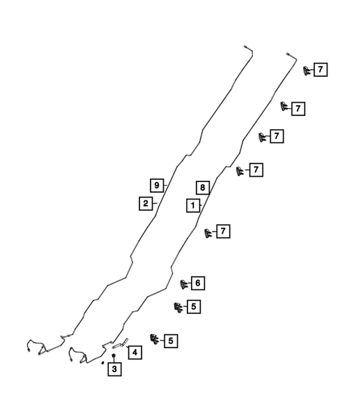 Hydraulic Control Unit, Brake Tubes and Hoses for 2019 Ram 3500 #5