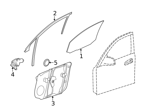 Front Door for 2015 Mercedes-Benz E63 AMG S #1
