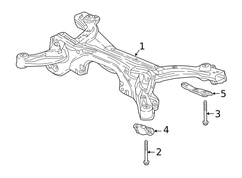 Suspension Mounting for 2017 Honda CR-V #2