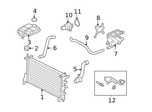 Gaskets & Sealing Systems for 2004 Ford Focus #0
