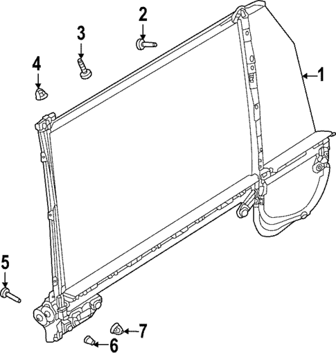 Interior Trim - Rear Door for 2023 Land Rover Range Rover #3