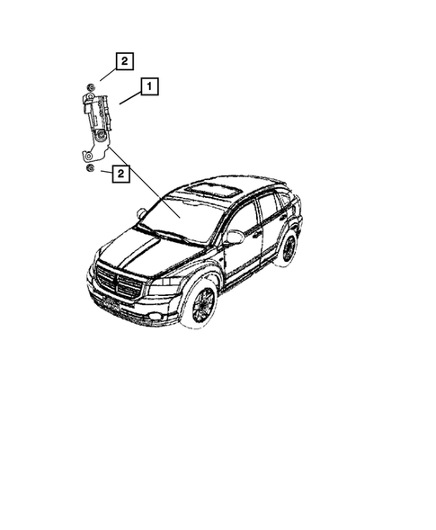Sensors for 2009 Dodge Caliber #4