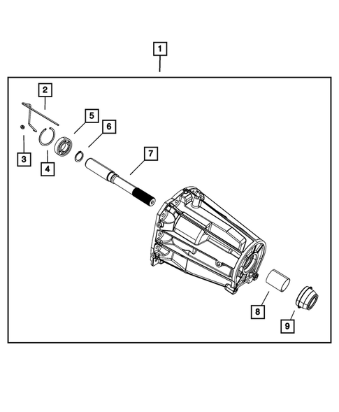 Case and Extension for 2007 Jeep Liberty #2