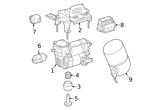 Ride Control Components for 2014 Mercedes-Benz ML63 AMG #0