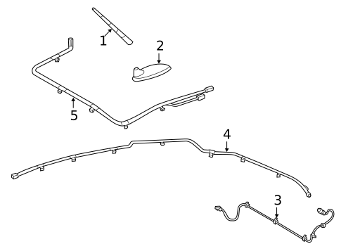 Antenna & Radio for 2012 Nissan Versa #0