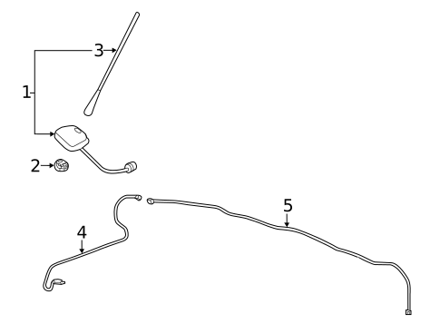 Antenna & Radio for 2024 Nissan Sentra #8