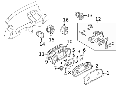 Trunk for 2000 Nissan Sentra #0