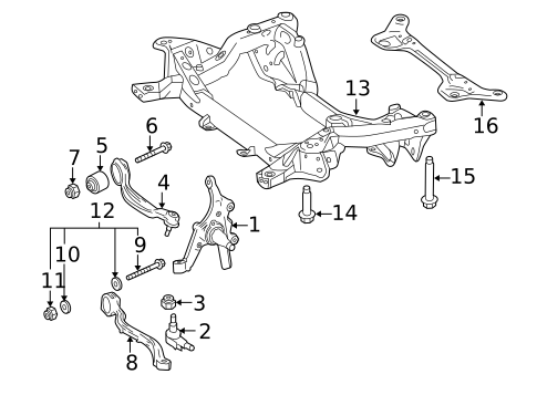 Suspension Components for 2013 Mercedes-Benz E400 #3