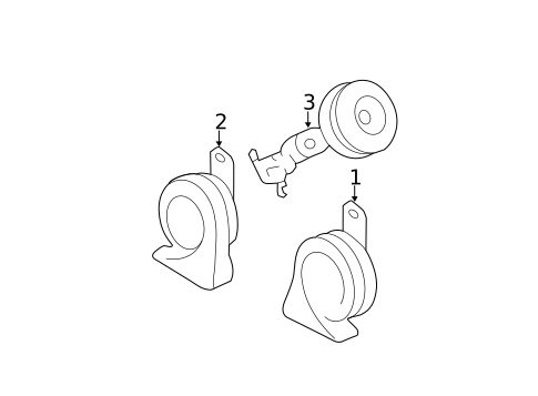 Anti-Theft Components for 2011 Toyota Avalon #1