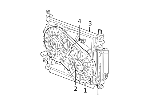 Cooling Fan for 2007 Dodge Magnum #0