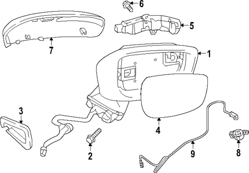 Mirrors for 2023 Mazda CX-30 #0