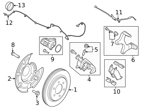 Drums & Rotors for 2019 Ford F-150 #1