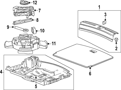 Interior Trim - Rear Body for 2025 Buick Encore GX #0