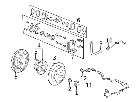 Anti-Lock Brakes for 2003 Honda Odyssey #2