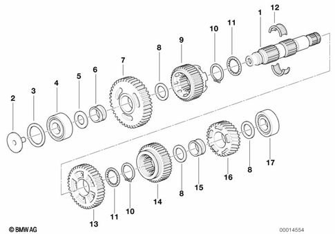 Transmission Shafts for 1998 BMW-Motorrad R 1100 RS #0