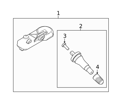 Tire Pressure Monitor Components for 2017 Ford Fusion #0