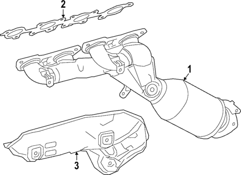 Exhaust Components for 2024 Lexus IS500 #1