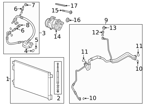 A/C Flow Restrictors for 2024 Chevrolet Blazer #0