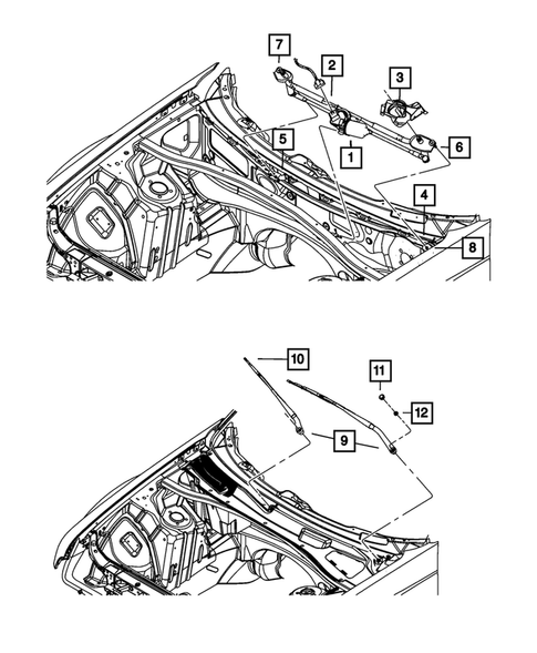 Wiper and Washer System for 2015 Chrysler 300 #0
