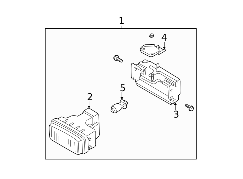 Bulbs - Chassis for 1997 Nissan Pathfinder #2