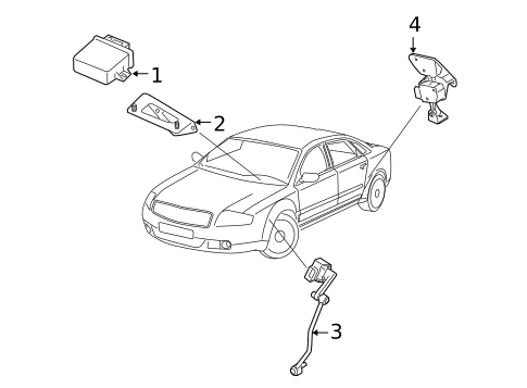 Electrical Components for 2007 Audi A8 Quattro #4