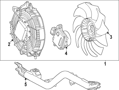 Cooling Fan for 2025 Lexus LX700h #0
