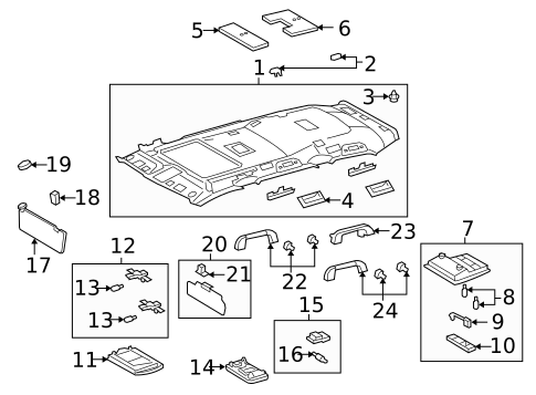 Sunroof for 2009 Toyota Land Cruiser #1