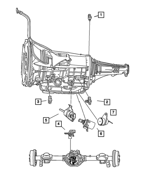 Sensors for 2006 Dodge Durango #2