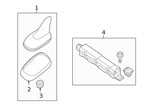 Antenna & Radio for 2011 Volkswagen Jetta #0