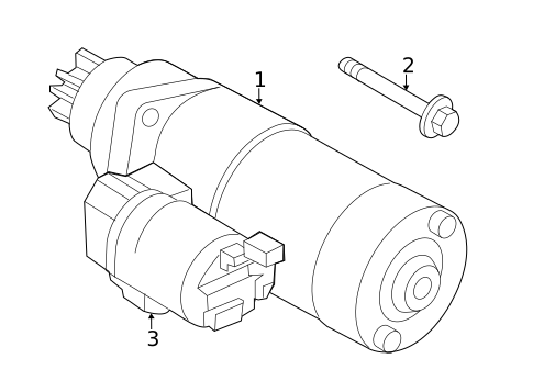 Starter for 2012 Nissan Murano #3
