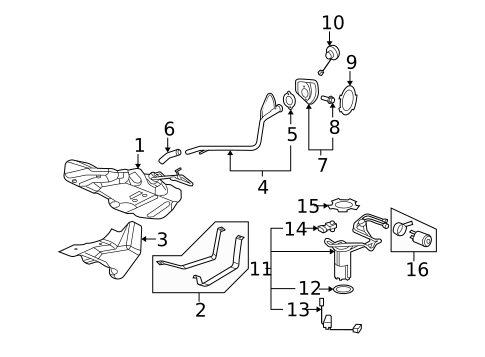 Senders for 2009 Pontiac G5 #0