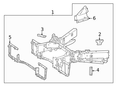 Inner Structure for 2019 Mercedes-Benz AMG® GT S #1