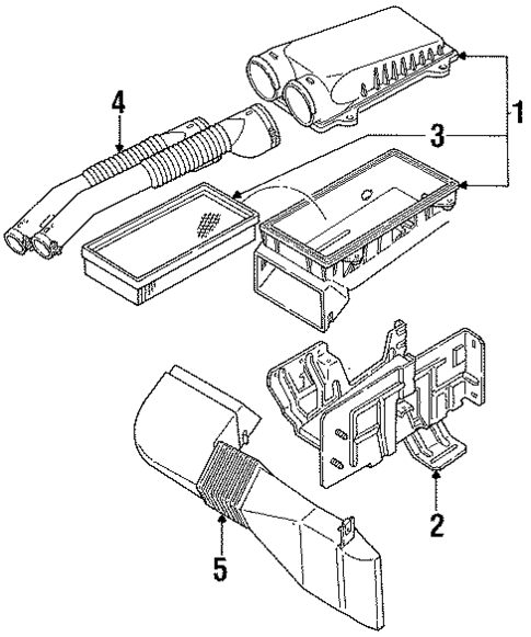 Air Intake for 1992 Ford Bronco #0
